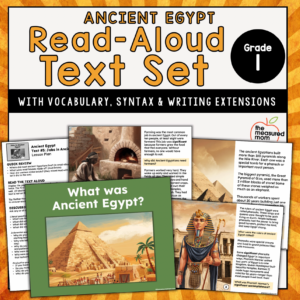 Ancient Egypt: Read-Aloud Text Set for First Grade